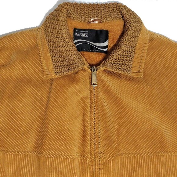 Montgomery Ward Vintage Wool Lined Corduroy Winter Jacket Sz XL - Picture 5 of 11